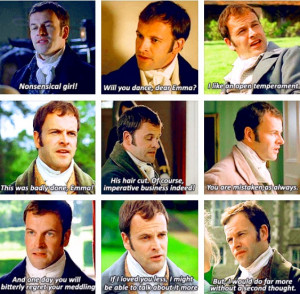 BBC Emma / some of my favorite Mr. Knightley quotes