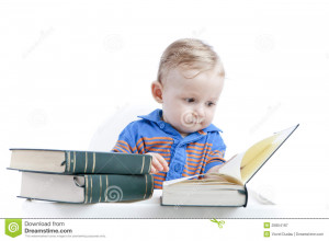Baby reading books
