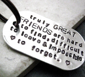 No matter what, I never forget my friends...