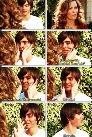 17 again. Love this part-- I feel like Zac's face must have hurt after ...