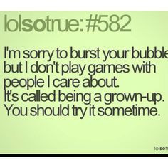 hate to burst your bubble... {oops! I accidentally deleted this from ...