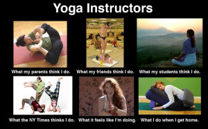 What People Think About Yoga Teachers (Funny)