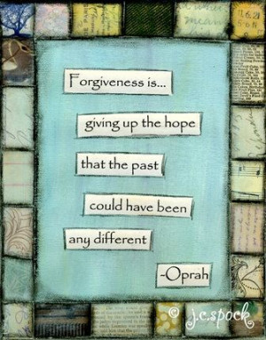Love Oprah wisdom!