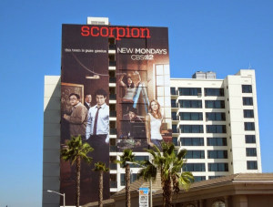 TV WEEK: Scorpion series premiere billboards...