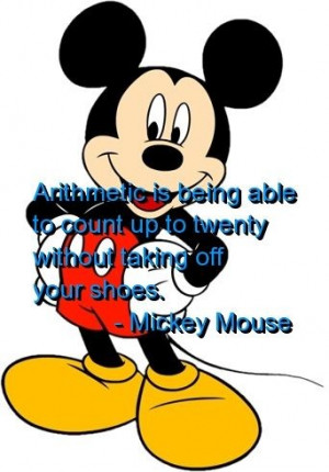mickey mouse quotes sayings funny humor cute quote mickey mouse