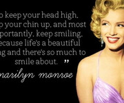 ... life, inspirational quotes, quotes, Marilyn Monroe, blonde, dress