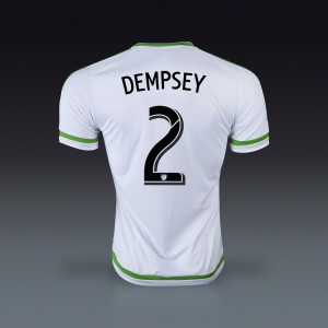 adidas Clint Dempsey Seattle Sounders Away Jersey 2015