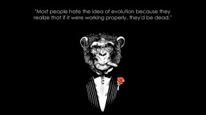 black and white quotes monkeys black background Art and Technology ...