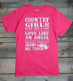 Country Boyfriend Quotes Stylish country girls tees in