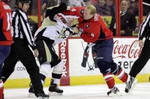 Crosby vs Ovechkin Fight