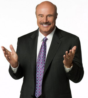 Dr. Phil, show, tv, bold, hands, gesture, helping out, wise words ...