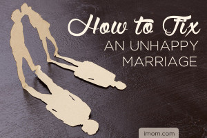 marriage problems how to fix an unhappy marriage