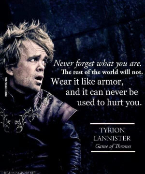 Never forget what you are