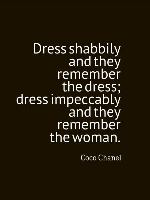 Coco Chanel Fashion Quotes #Quotes #Elegance …