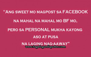 Facebook Status Quotes Tagalog