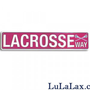 Personalized Lacrosse Room Signs exclusively from LuLaLax.com