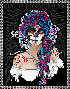 Dia Los Muertos Girl Eeriette