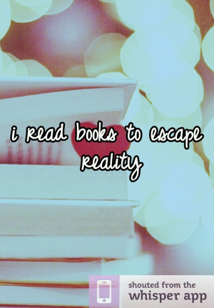 read books to escape reality