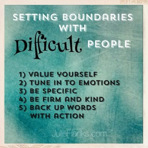 Setting Boundaries with Difficult People: Julie Hanks on Studio 5