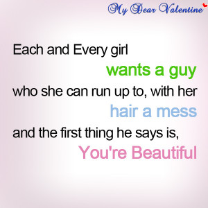boyfriend quotes - Each and every girl want