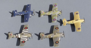 and another Wildcat/Martlet (1/72 Frog MkIV)