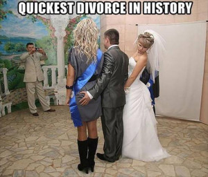 ... : Funny Pictures // Tags: Quickest divorce in history // June, 2013