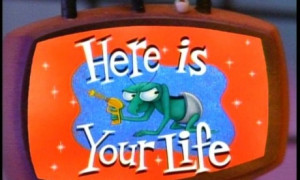 The screen for Zorak's Here is Your Life