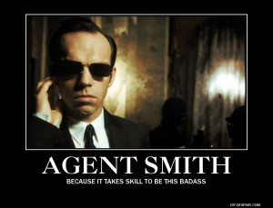 Agent Smith, a BAD example of a GOOD machine by RockmanMegaman2