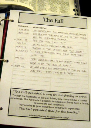 LDS Scripture Literacy: Plan of Salvation Study Guide scripture quote ...