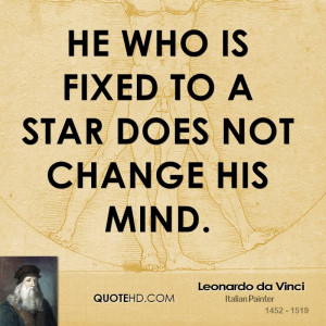 Leonardo da Vinci Change Quotes
