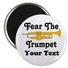 Funny Trumpet Fridge Magnets