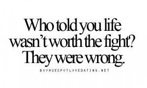 Description: Never stop fighting!!