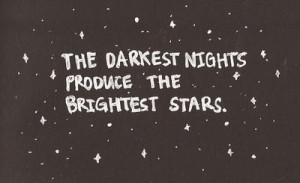 quotes dark night darkestnight bright stars starry night smart quotes ...