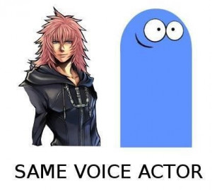 kingdom hearts bloo foster's home for imaginary friends marluxia Voice ...