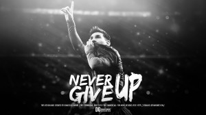 never give up messi wallpaper by ignaxxx fan art wallpaper other 2014 ...