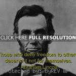 abraham lincoln, quote, quotes, sayings, wise, wisdom, freedom abraham ...
