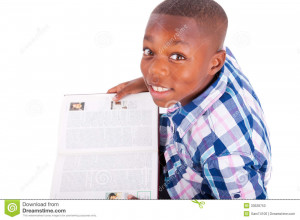 African American Woman Smiling Pointing Something Over White . Images ...