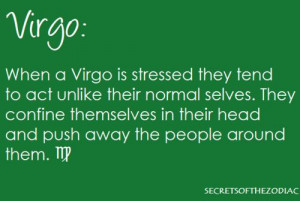 Virgo...all the time and not just when stressed also when sad, mad ...