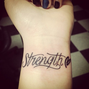 Strength Tattoos Tumblr Group of: strength tattoo