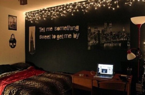 Tell me something sweet to get me by