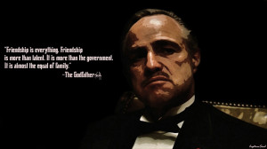 Godfather Wallpaper Quotes The godfather-vito corleone