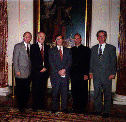 Five brothers attended the swearing in of Bro Lavin