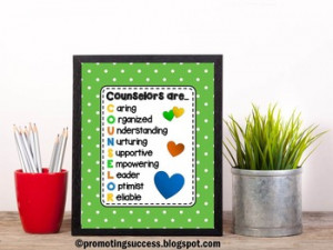 SCHOOL COUNSELING OFFICE DOOR DECORATION COUNSELOR GIFT DECOR ...