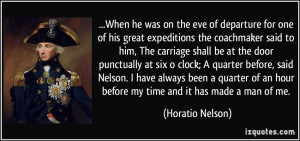 More Horatio Nelson Quotes