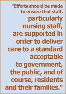 ... of Job Satisfaction and Stress Among Nursing Staff in Nursing Homes
