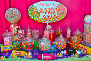 mom bianca called in the hollywood candy girls to create candy land ...