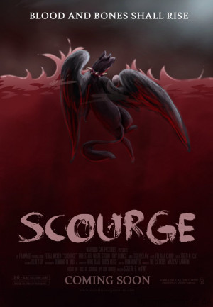 Scourge' Movie Poster by TigerMoonCat