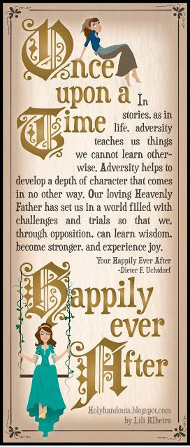 Your Happily Ever After. President Dieter F. Uchtdorf. The Church of ...