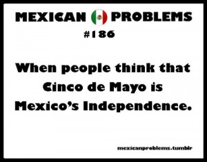 Confusion with Mexican Independence Day