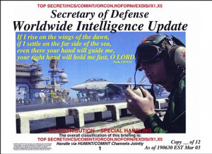 These are actual bible quotes from Rumsfeld’s Pentagon Briefings on ...